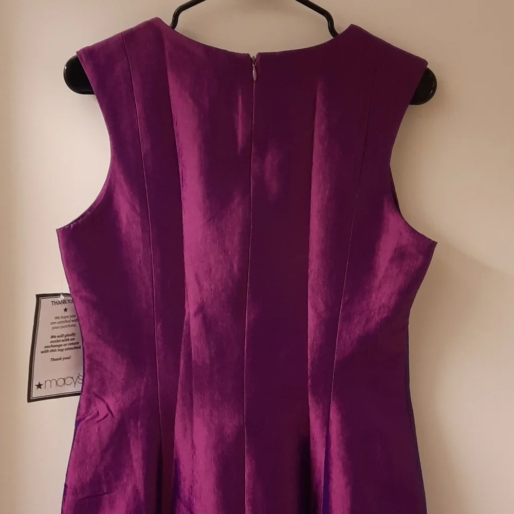 NWT, b Michael America Red Collection Taffeta Dress